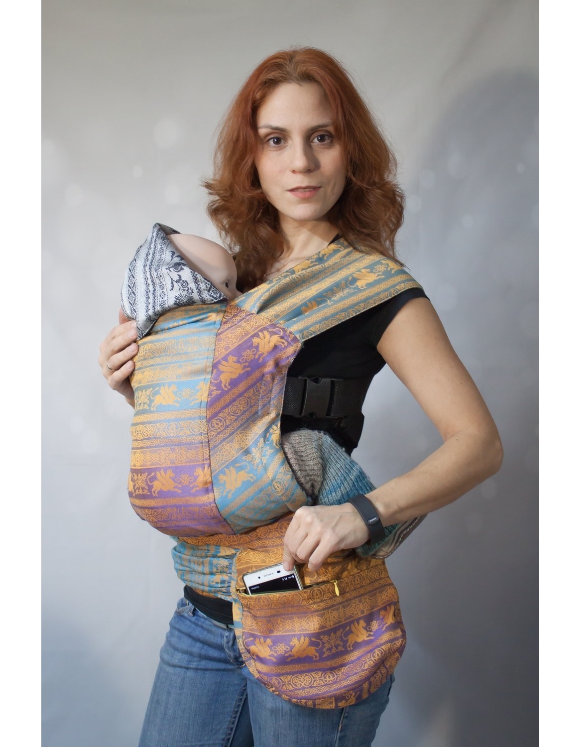 rainbow baby sling