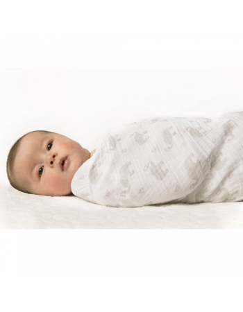 Набор пеленок SwaddleDesigns Swaddle Duo SC Elephant & Chickies Mod Duo