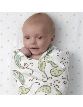 Фланелевая пеленка для новорожденного Swaddle Designs, Ultimate Bonjour Bunnie Pstl Pink