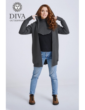 Слинготолстовка Diva Outerwear 4в1, Antracite