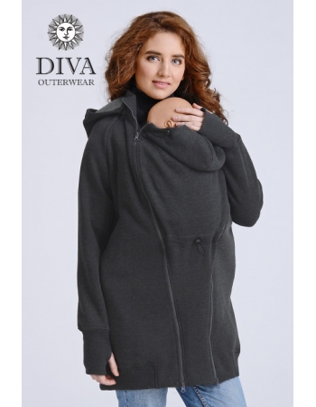 Слинготолстовка Diva Outerwear 4в1, Antracite