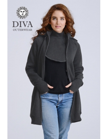 Слинготолстовка Diva Outerwear 4в1, Antracite