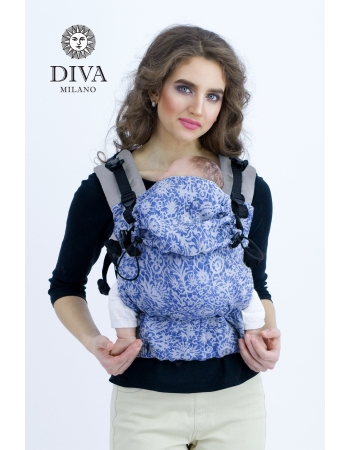 Эрго-рюкзак для новорожденных Diva Milano Veneziano Azzurro Simple One!