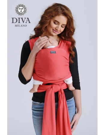 Слинг-шарф трикотажный Diva Stretchy, Corallo