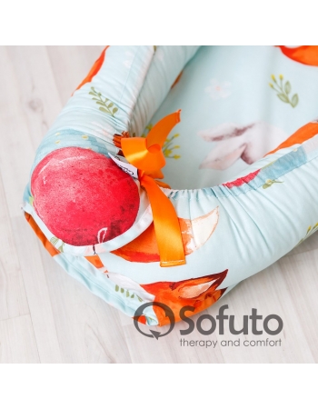 Позиционер для сна новорожденного Babynest, Cute Fox