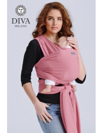 Слинг-шарф трикотажный Diva Stretchy, Rose