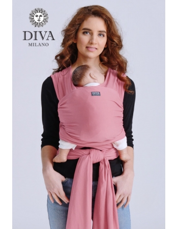 Слинг-шарф трикотажный Diva Stretchy, Rose