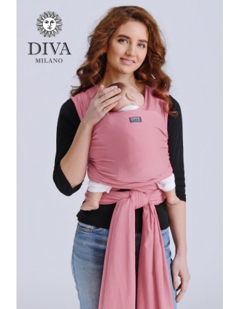 Слинг-шарф трикотажный Diva Stretchy, Rose