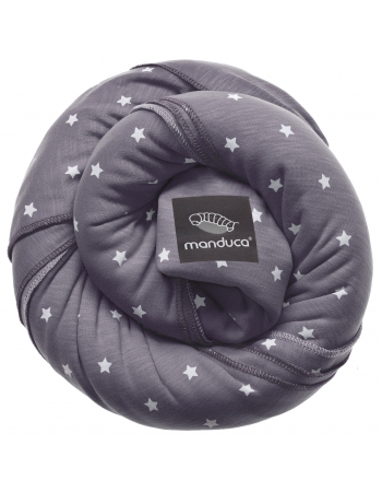 Слинг-шарф трикотажный Manduca, Limited Edition, Little Stars Slate