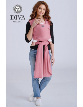 Слинг-шарф трикотажный Diva Stretchy, Rose