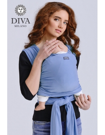 Трикотажный слинг для новорожденных Diva Stretchy, Navy