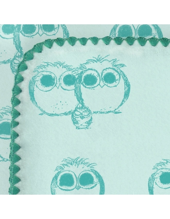 Фланелевая пеленка для новорожденного SwaddleDesigns TQ Owls