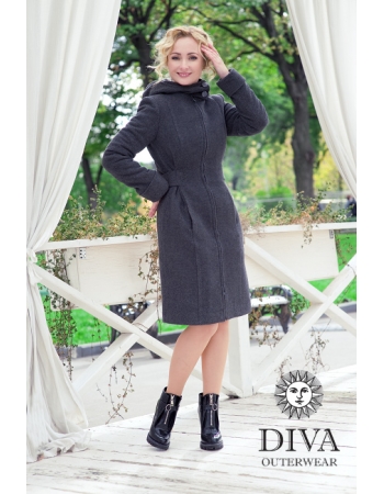 Слингопальто зимнее Diva Outerwear Antracite