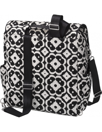 Сумка для коляски Petunia Boxy Backpack: Licorice Blossom