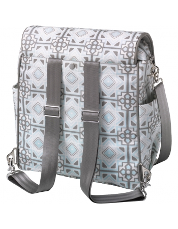 Сумка для мамы Petunia Boxy Backpack: Sleepy Seychelles