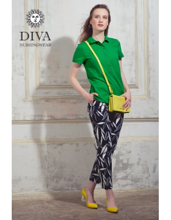 Топ для кормления Diva Nursingwear Polo, цвет Aloe