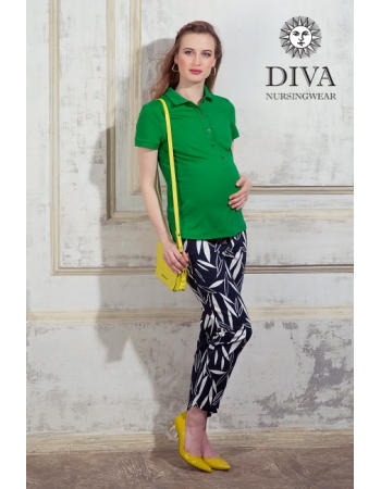 Топ для кормления Diva Nursingwear Polo, цвет Aloe