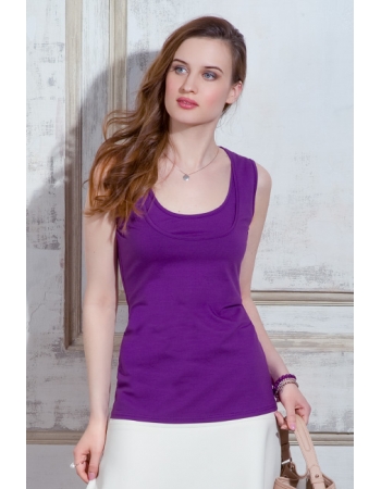 Топ для кормления Diva Nursingwear Eva Print, цвет Viola