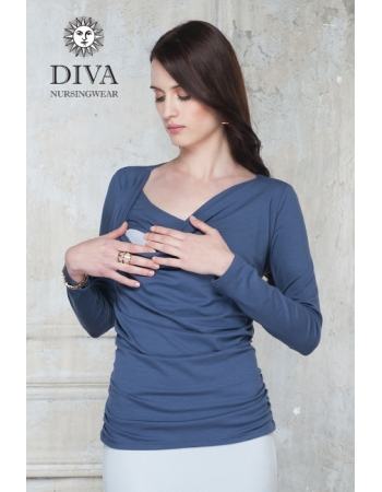 Топ для кормящих и беременных Diva Nursingwear Bella, цвет Notte