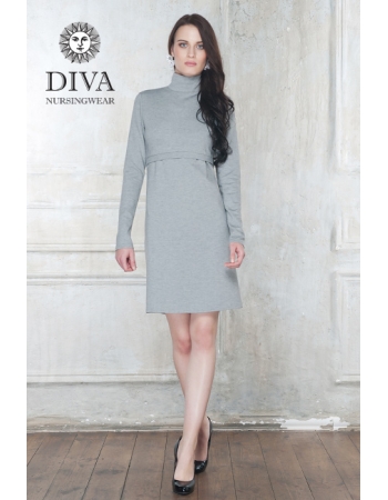 Платье для кормящих Diva Nursingwear Simone, цвет Nebbia