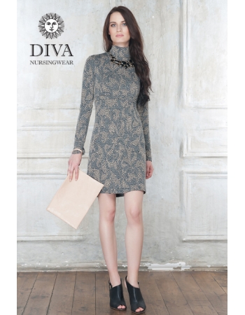 Платье для кормящих Diva Nursingwear Simone, принт Vite