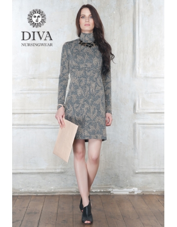 Платье для кормящих Diva Nursingwear Simone, принт Vite