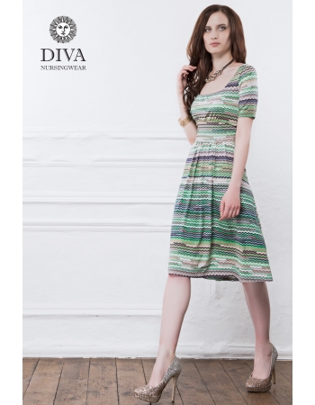 Платье для кормящих и беременных Diva Nursingwear Stella, Kiwi