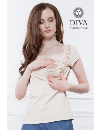 Топ для кормления Diva Nursingwear Dalia, цвет Grano