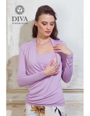 Топ для кормящих и беременных Diva Nursingwear Denila, Lavanda