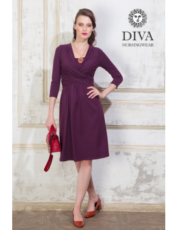 Платье для кормящих и беременных Diva Nursingwear Ornella, Viola