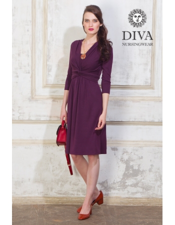 Платье для кормящих и беременных Diva Nursingwear Ornella, Viola