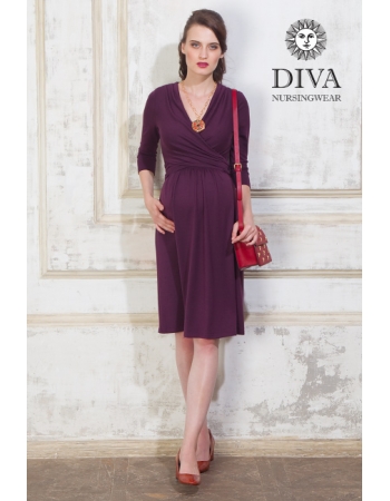 Платье для кормящих и беременных Diva Nursingwear Ornella, Viola