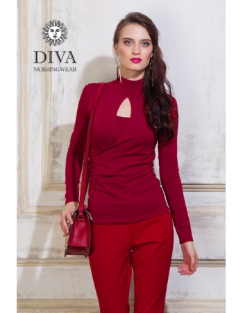 Топ для кормящих и беременных Diva Nursingwear Maura, Berry