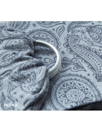 Слинг с кольцами Velina, Grey Paisley