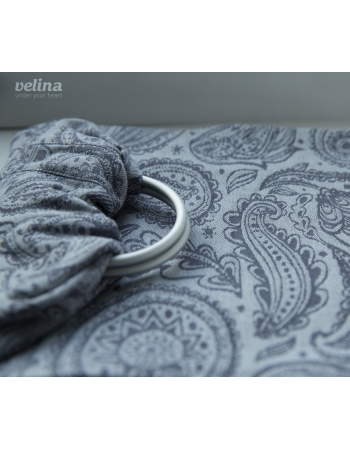 Слинг с кольцами Velina, Grey Paisley