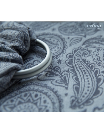 Слинг с кольцами Velina, Grey Paisley